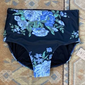 Albion Antigua Cobalt High Waisted Bikini Bottoms